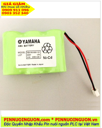 Pin nuôi nguồn YAMAHA KS4-M4251-101 sạc NiMh-NiCd 3.6V 700mAh chính hãng Made in France| có sẳn hàng